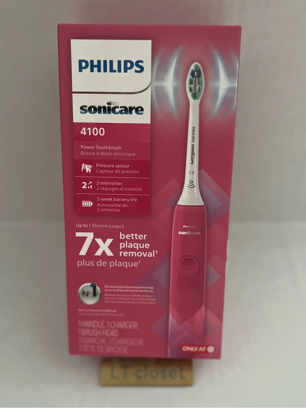 New! Philips Sonicare 4100 Power Toothbrush Rechargeable HX3689/21